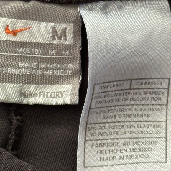 Nike Dry Fit Black Wide Leg Women's Leggings - Picture 2 of 4